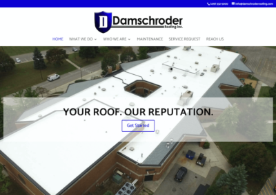 Damschroder Roofing Website