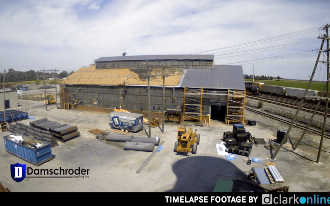 Morgan AMI Damschroder Roofing Project Timelapse Video